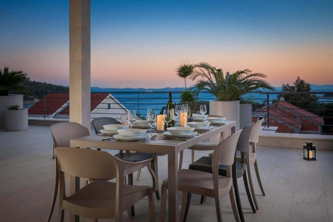 Luxury Villa Lucice View Milna  Ngoại thất bức ảnh
